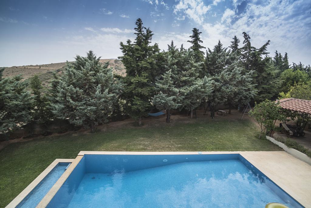 Villa Corina Near The Airport Kouvaras Bagian luar foto
